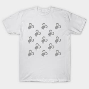 Diagonal mice pattern T-Shirt